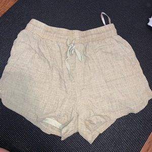 Tan shorts!